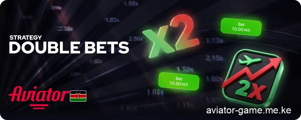 Double Bets Strategy for Balancing Risk and Rewards in Aviator