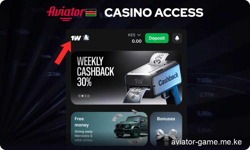 Open Casino Mobile Site for Aviator on Android